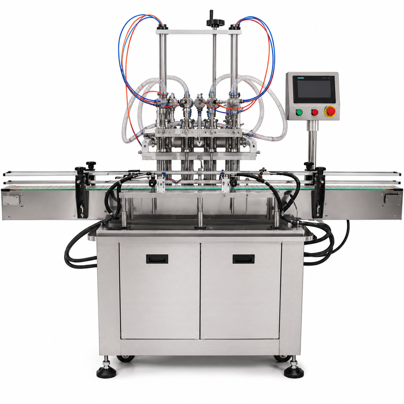 Four Head Liquid Filling Machine